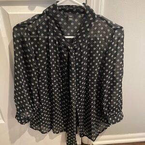 H&M sheer blouse